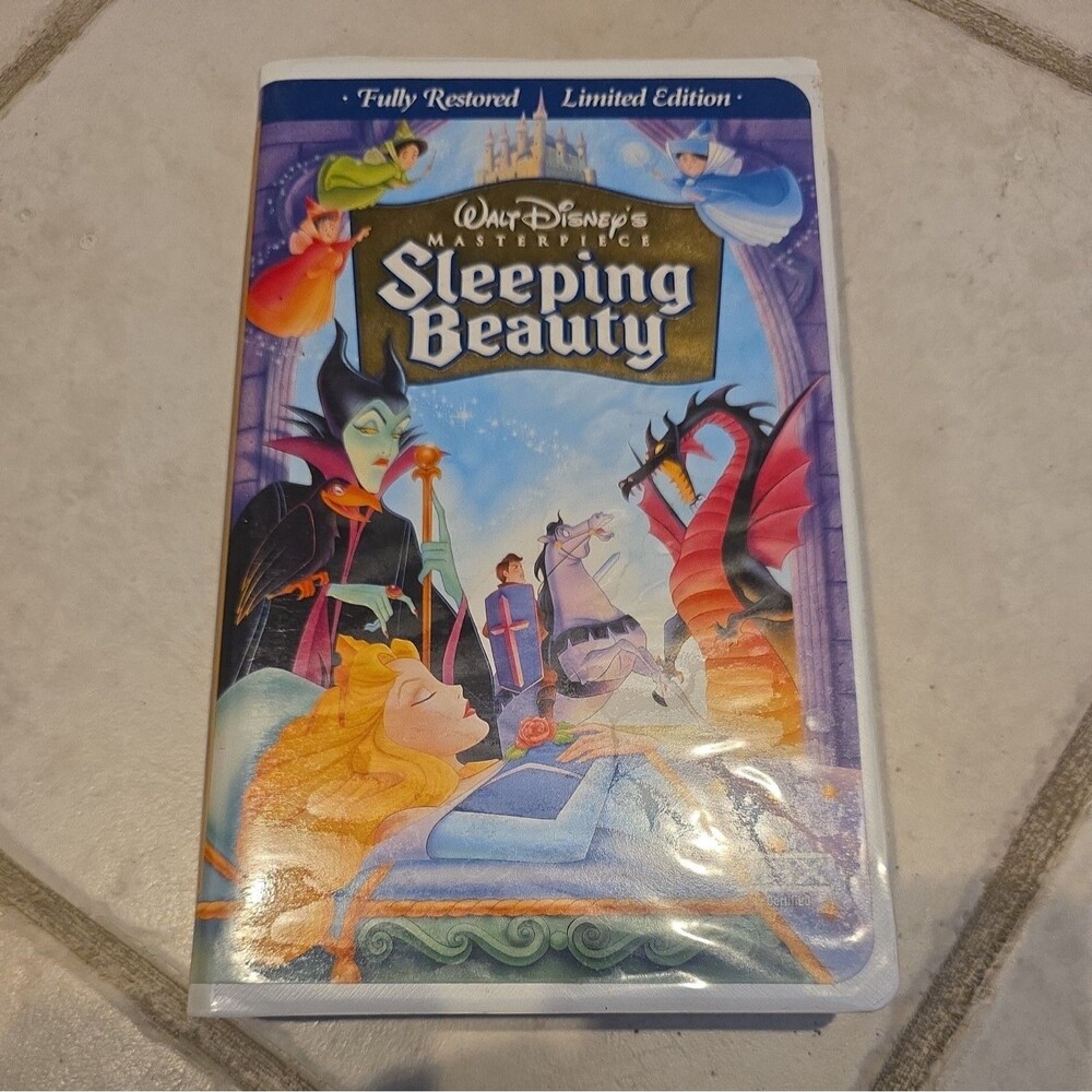 🔵🔵🔵Sleeping Beauty (1997, VHS, Limited Edition)
